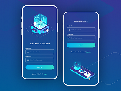 Daily UI 001 | Sign Up app design ui ux