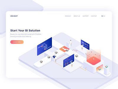 Daily UI 003 | Landing Page app design ui ux vector web website