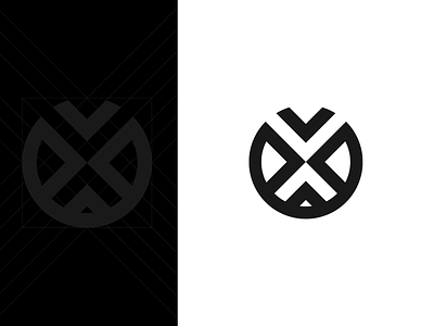 Circle + cross branding graphic design logo
