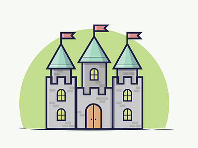 Castle - Flat Designs