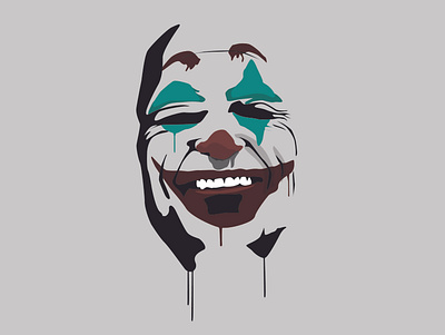Joker Fan Art #2 design graphicdesign graphics illustration illustrator inspired joaquin phoenix joker movie vector