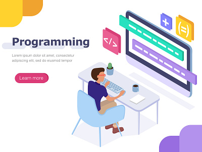 Programming landing page