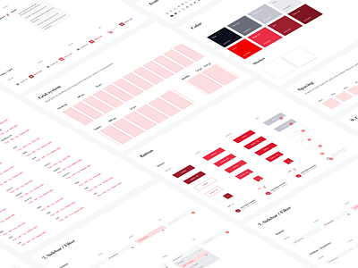UI KIT / Morgan & Westfield 8px branding color design design system mobile perspective prototype spacing typography ui ui kit user experience user interface ux website wireframe