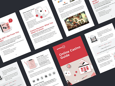 Casino Guide art betting casino casino games design designer flat guide illustration pdf print read sketchapp typography ui