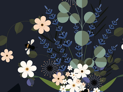 Spring art artwork design designer flat flowers illustration illustration minimal nature vector vector art