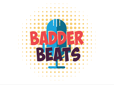 Badder Beats Podcast Logo art artwork branding creative design design design thinking designer education flat icon illustartor illustrations logo logos minimal podcast ui ux vector vector art