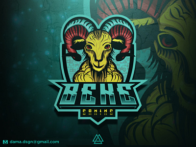 BEKE GAMING eSport Mascot Logo