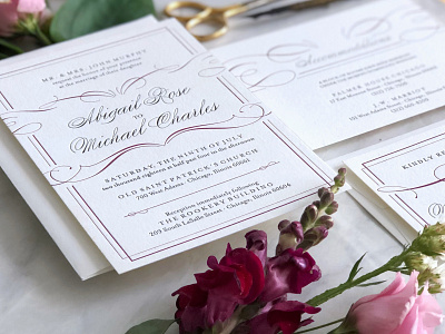 Classic Wedding Invitation