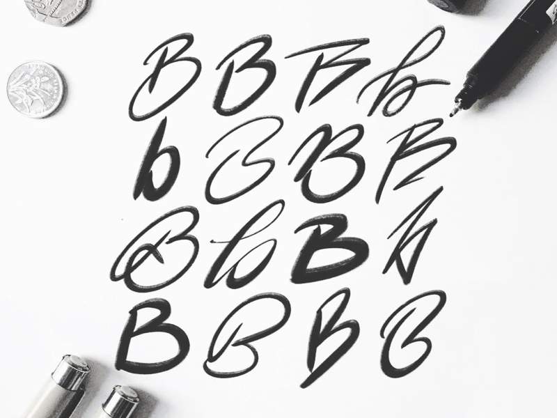 Letter B By Mike Moreno On Dribbble