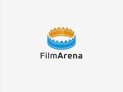 Unique logo for Film Arena.