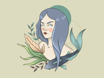 Pisces illustration pisces sign zodiac