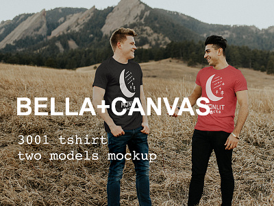 Download Bella Canvas Designs Themes Templates And Downloadable Graphic Elements On Dribbble PSD Mockup Templates