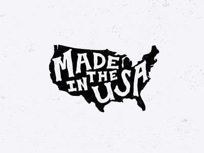 Americana. Design for a T-shirt contest