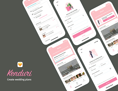 Wedding Planner App apps design design design app ios design mobile app mobile app design ui ui ux design ui design ux wedding wedding app wedding design weddings
