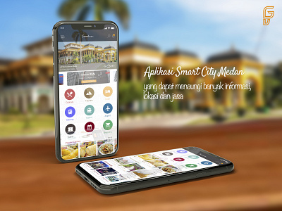 Mobile Apps Smart City app design flat ios 10 ios design iphonex medan mobile app mobile app design travel app ui ui ux design ux web website