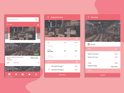 Barbershop Apps app apps design barbershop barbershop app design design app illustration ios design medan mobile app mobile app design mobile ui design portofolio ui ui ux design ui design ui designer uiux designer web website
