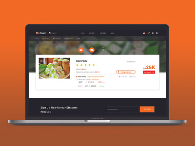 Online Food Delivery Page