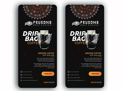 Coffee banner acehcoffee bannerdesign coffee designgraphic uiuxdesign