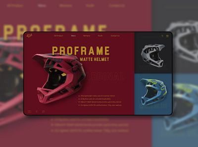 Fox web product design designweb helmetdesign helmetwebsite parasuar templatedesign templateweb uidaily uidesign uidesigns uiux uiuxdesign webdesign webtemplate