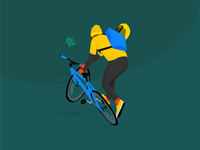 Bike To Work 1.0 design illustration vector