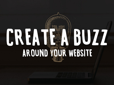 Buzz Buzz marketing typography vintage