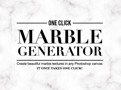 One Click Marble Generator