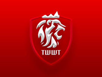 萬國覺醒 TWWT 公會 logo app branding design game icon illustration logo red taiwan vector