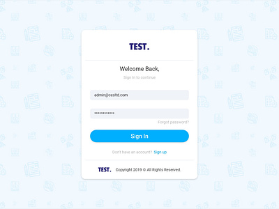 Login Page