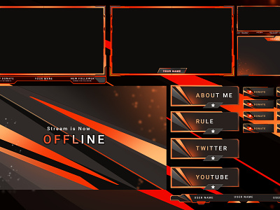 Twitch overlay animation face cam graphic design motion graphics movie cam overlays overlays packs stream overlays stream packs streaming overlays twitch cam twitch live twitch overlay twitch panels