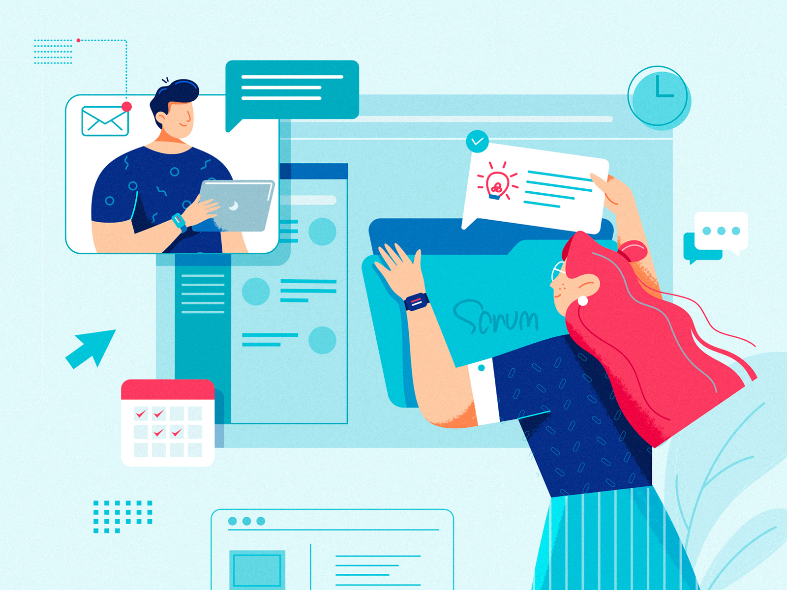 How to Make It Work by Unini for Felic Art on Dribbble