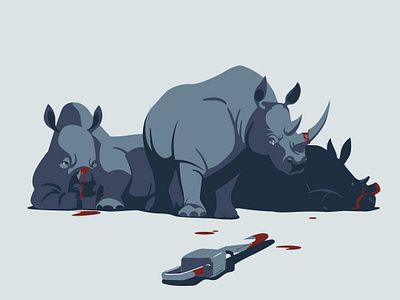 Survivors adobeillustrator africa animal animals art artwork design digitalart digitalillustration drawing graphicdesign illustration illustrator ourplanet poster rhino savetheplanet travel vectorart wildlife