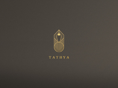 TATHYA art direction brand identity branding design graphic art hotel logo print restaurant