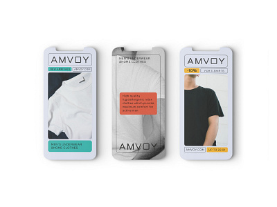 AMVOY brand identity branding clothes design geometric graphic graphic design logo logotype male man social media design