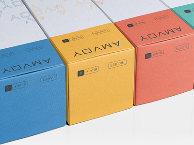 AMVOY brand identity branding clothes design geometric graphic graphic design logo logotype male man packaging vector