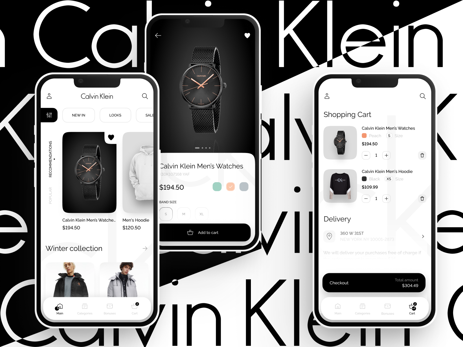 calvin klein mobile app