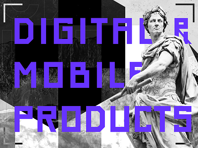 Digital & Mobile Products branding design illustration vector