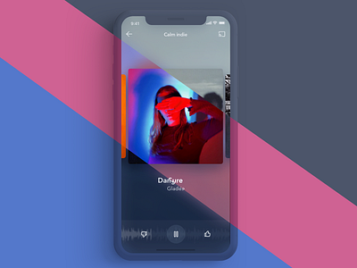 Music app concept