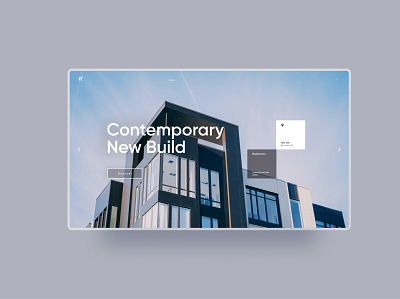 Architecture Studio architecture design house landing minimal studio ui ux web website