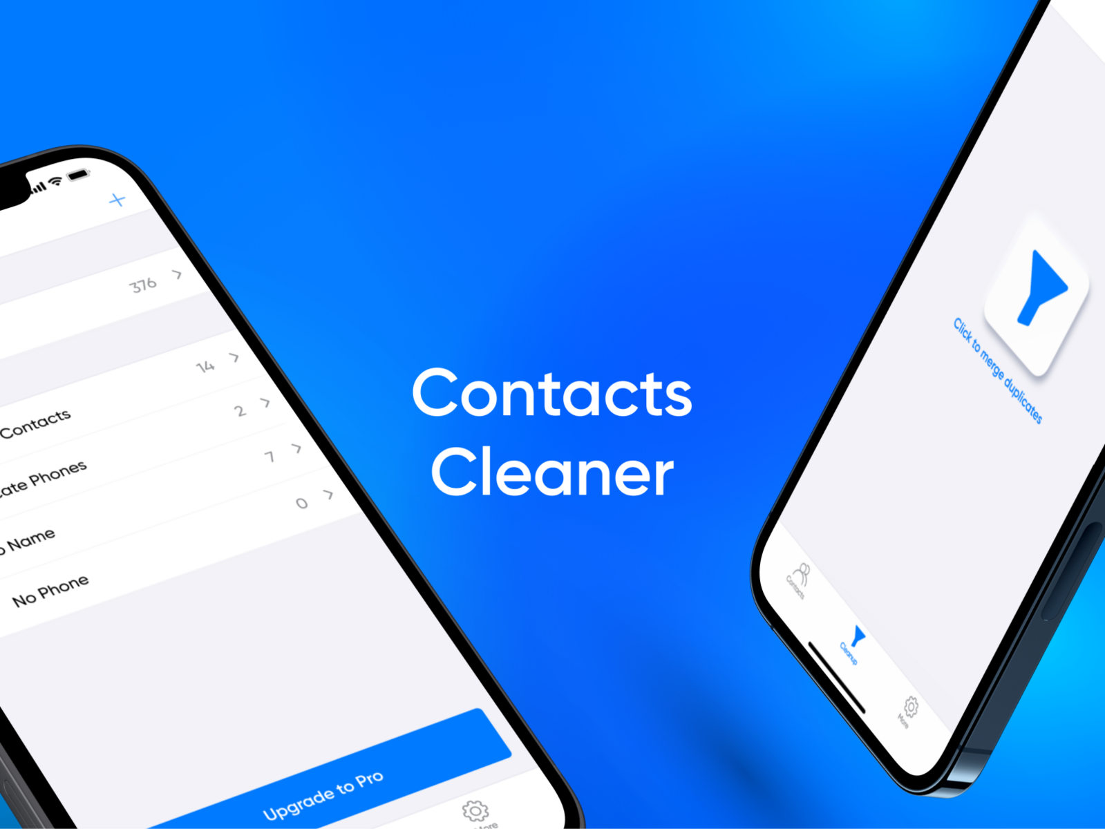 contacts cleaner app android crashing