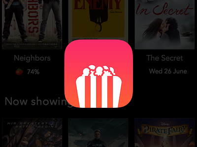 Sequel - Movie Showtimes App Icon