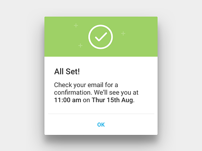 Material Design Dialogs for Hailo android design dialog dialogs hailo material pop up
