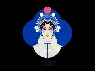 JIANG JIANG CAI-131 china chinese culture chinese opera faces chinese peking opera illustration theatrical mask traditional opera 中国 中国戏曲面孔