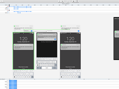 iOS 10 - Notification freebie by Toto Castiglione for Netguru on Dribbble