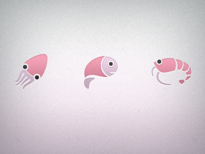 Fish Icons, for a Japanese restaurant