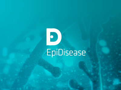 Epidisease identity logo visual