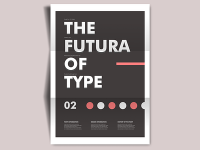 Futura Typography Poster