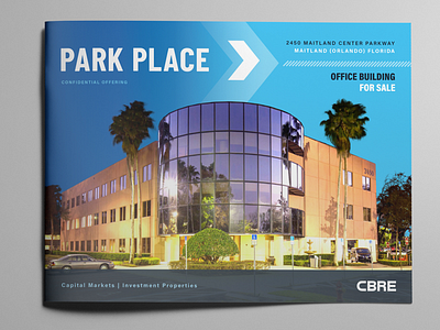 Brochure CBRE by Yael Tuccio on Dribbble