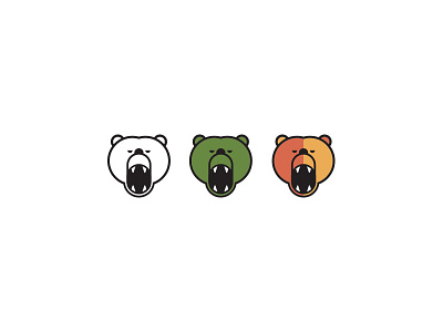 bearz bears icon illustration