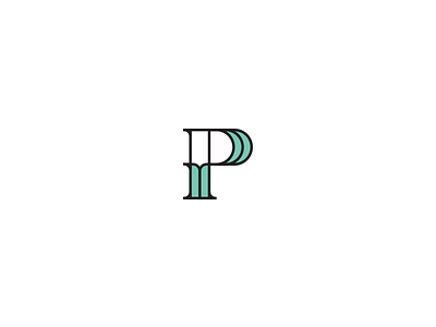 P Logo Option 2 brand design logo p