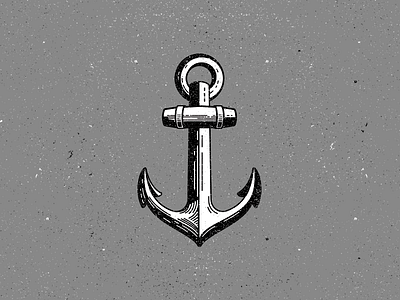 Anchor 1 anchor boat branding design illustration lake logo nautical sea